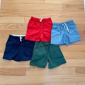 Set of 4 Boys Shorts 4T